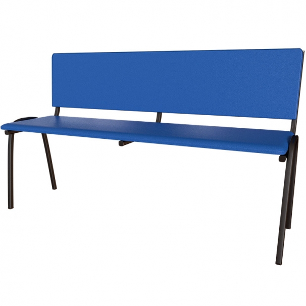 Лава шкільна Аліса (MEBLIX) з напівм'якою спинкою та сидінням (код 107)